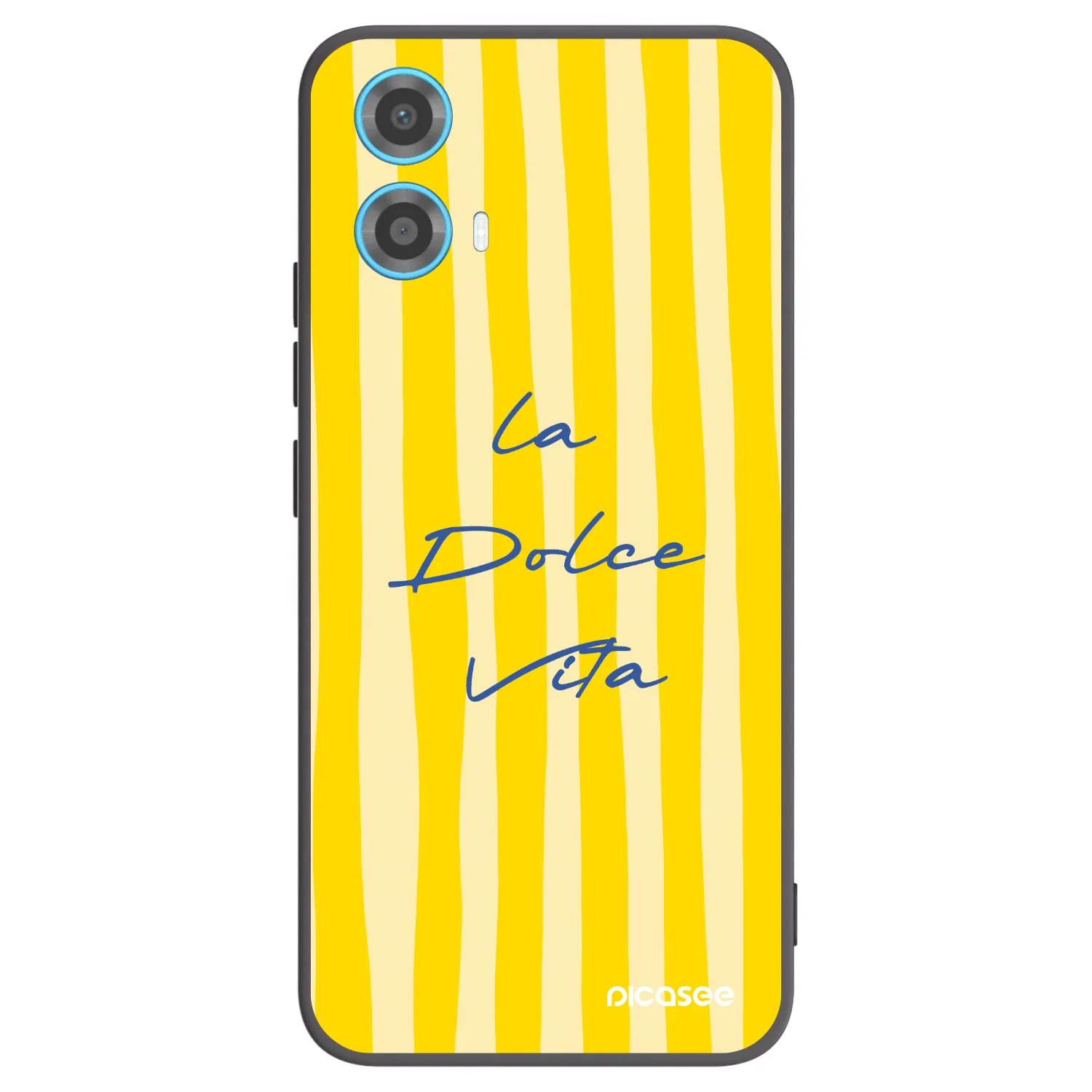 Picasee husă neagră din silicon pentru Motorola Moto G34 5G - Ladolcevita