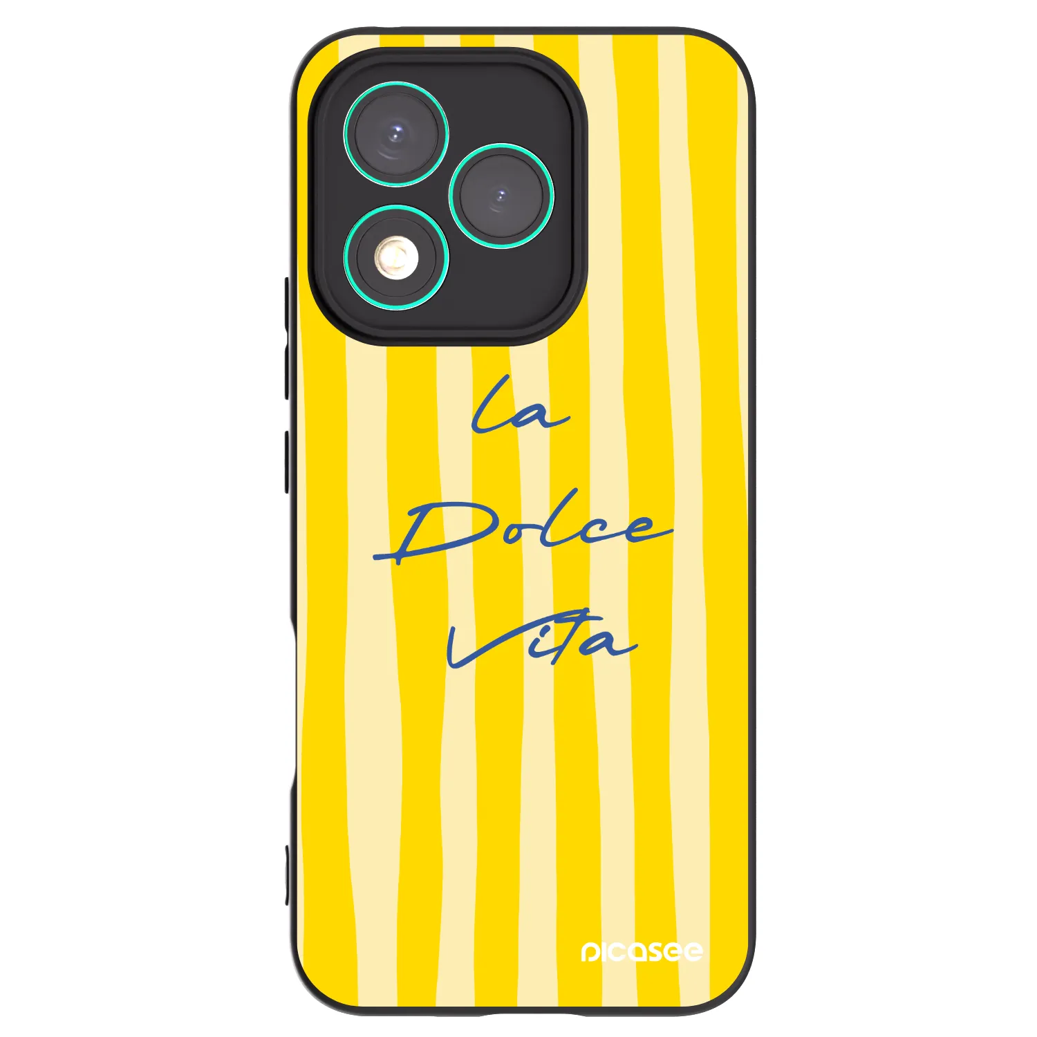 Picasee husă neagră din silicon pentru Honor 400 Lite 5G - Ladolcevita