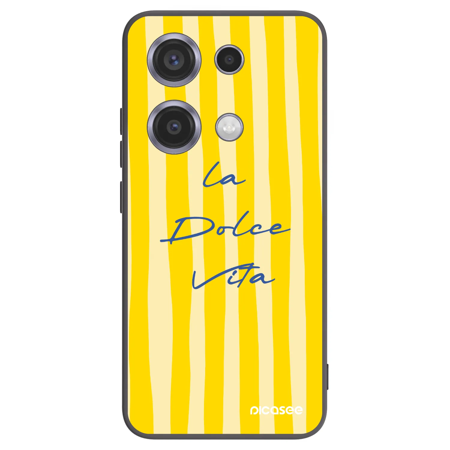Picasee husă neagră din silicon pentru Xiaomi Redmi Note 14S - Ladolcevita