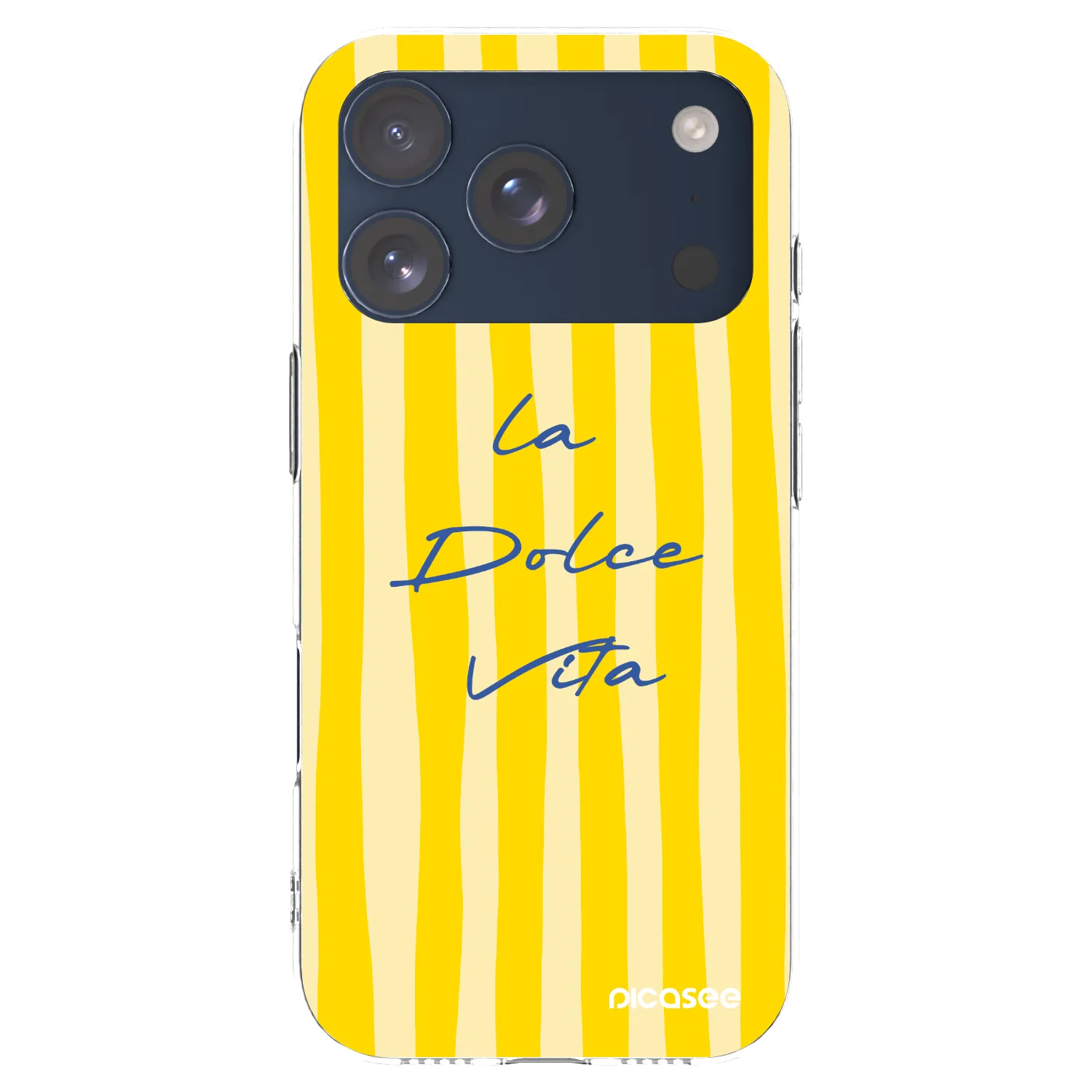 Picasee husă transparentă din silicon pentru Apple iPhone 17 Pro - Ladolcevita