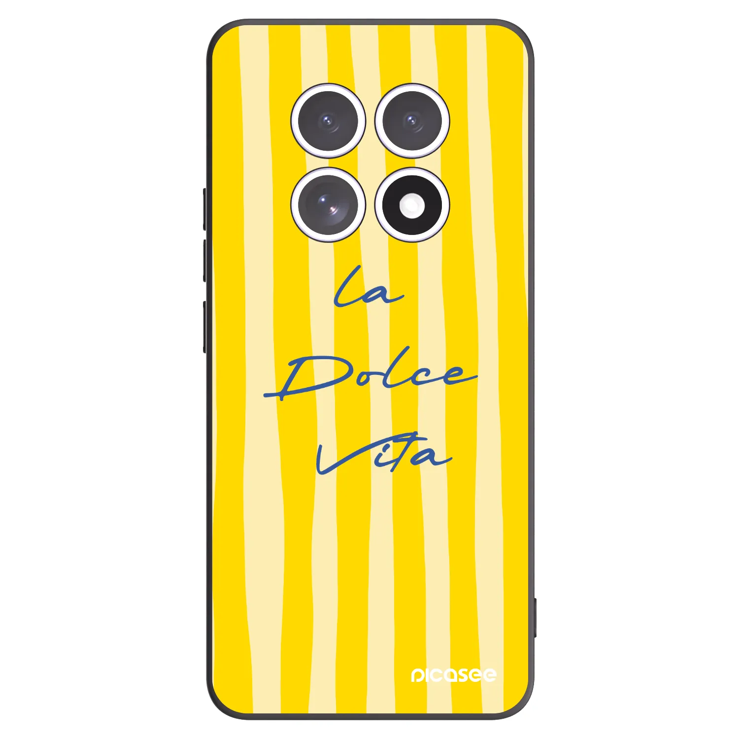 Picasee husă neagră din silicon pentru Xiaomi Redmi Note 15 4G - Ladolcevita