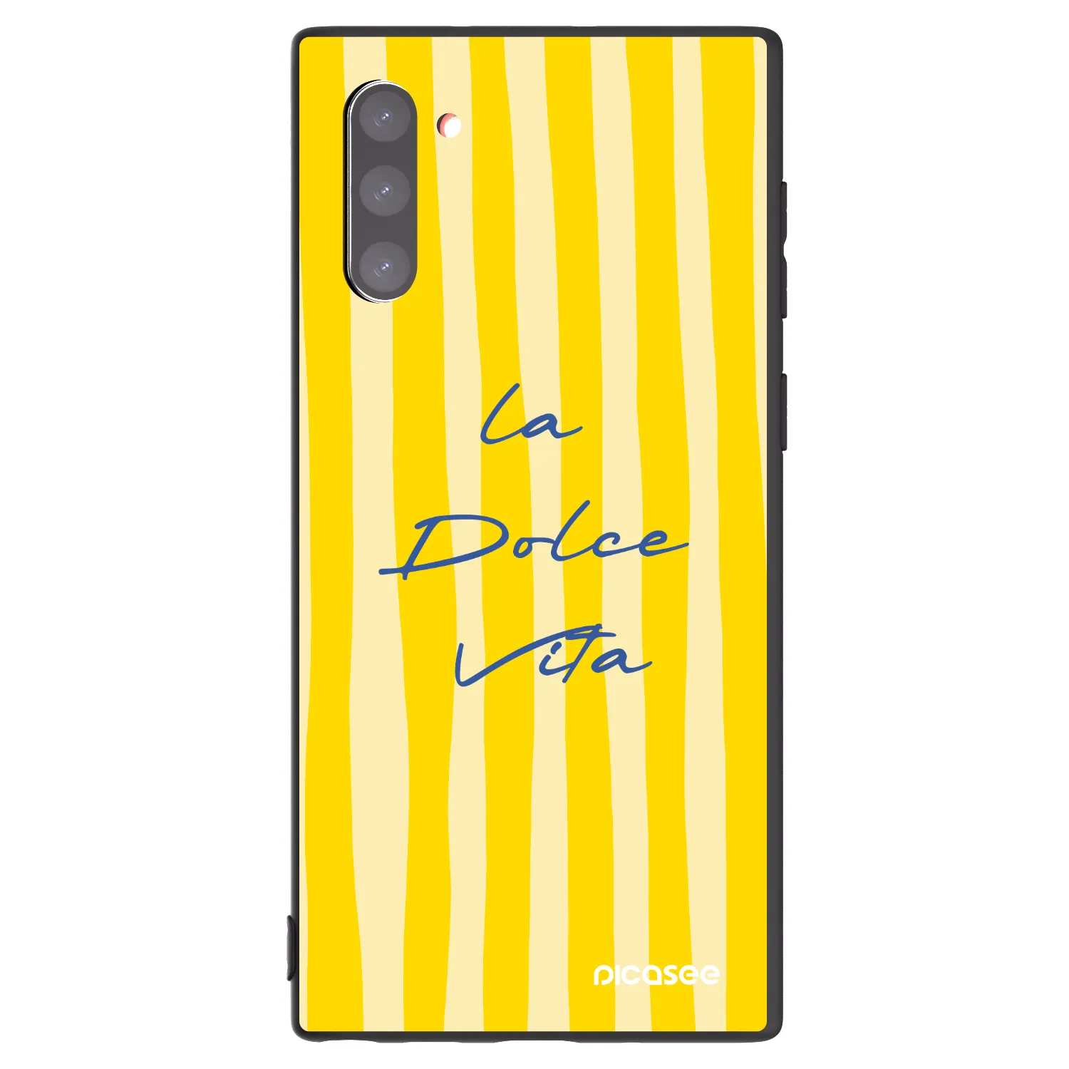 Picasee husă neagră din silicon pentru Samsung Galaxy Note 10 N970F - Ladolcevita