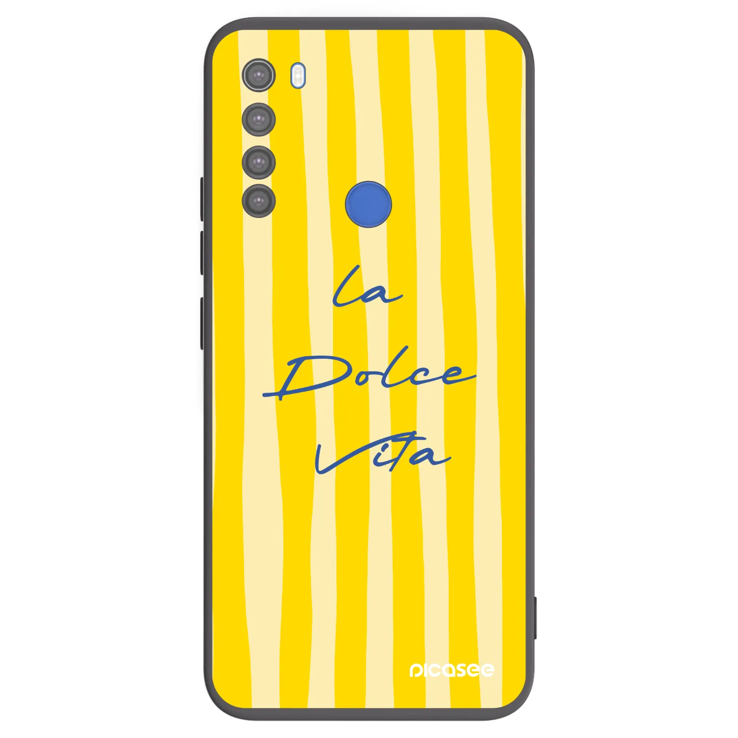 Picasee husă neagră din silicon pentru Xiaomi Redmi Note 8T - Ladolcevita