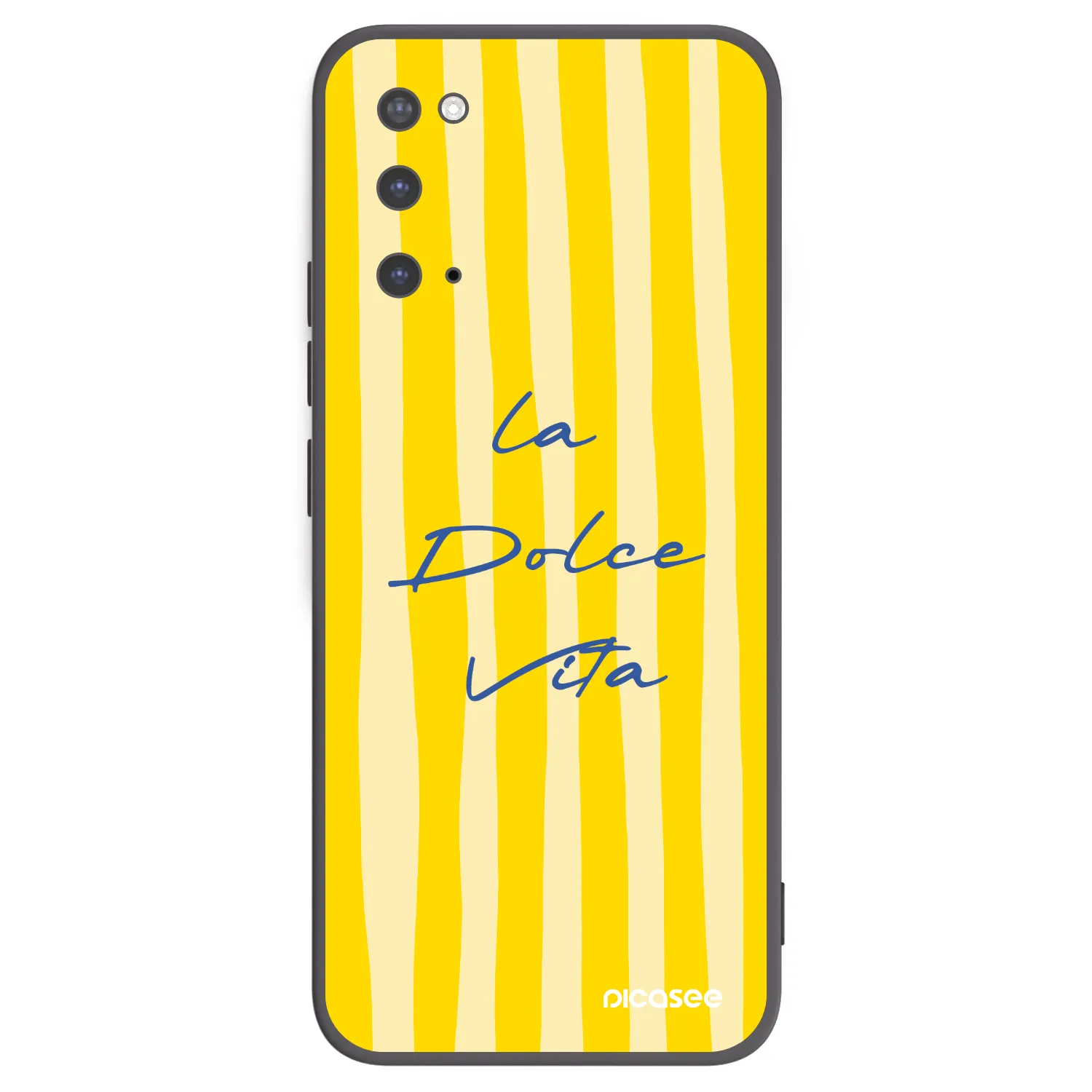Picasee husă neagră din silicon pentru Samsung Galaxy S20 G980F - Ladolcevita