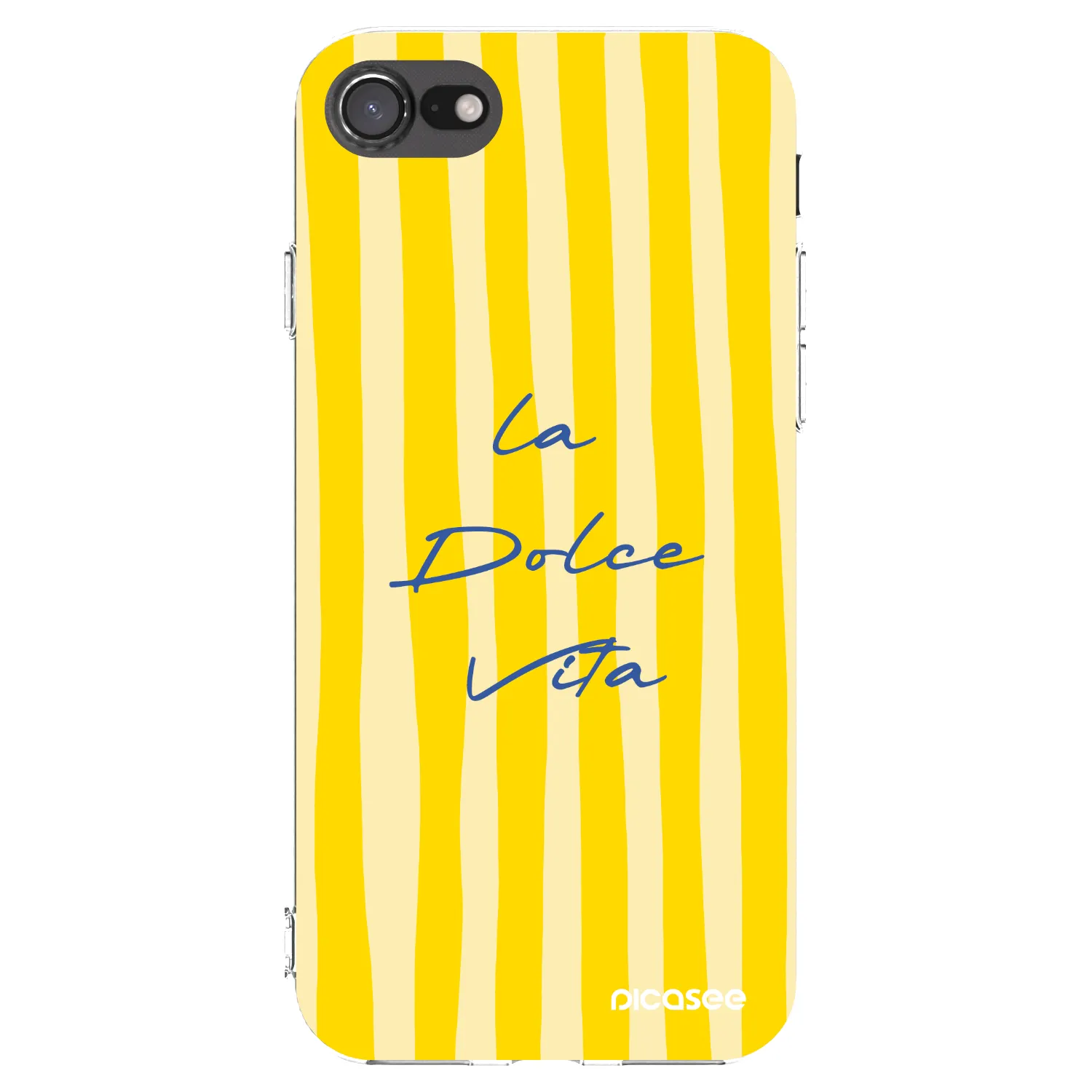 Picasee husă transparentă din silicon pentru Apple iPhone SE 2020 - Ladolcevita