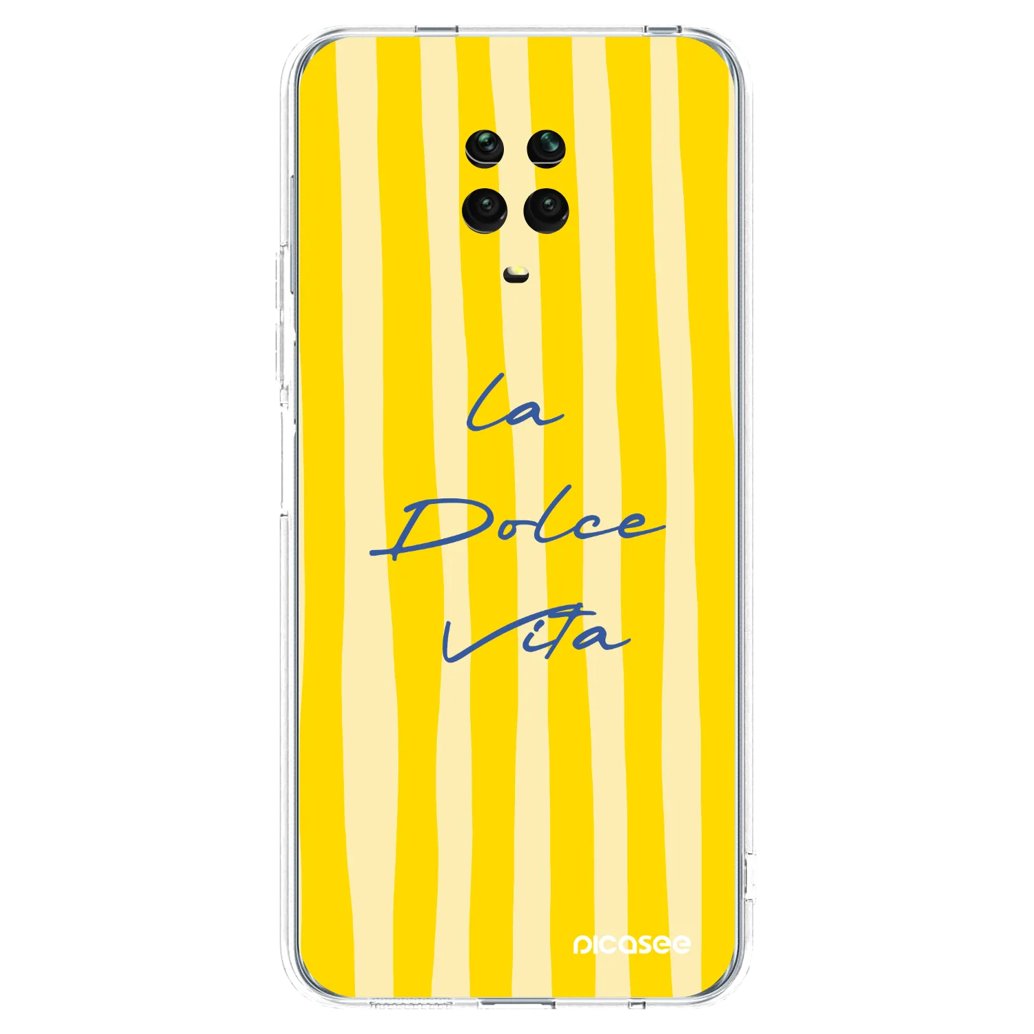 Picasee husă transparentă din silicon pentru Xiaomi Redmi Note 9 Pro - Ladolcevita