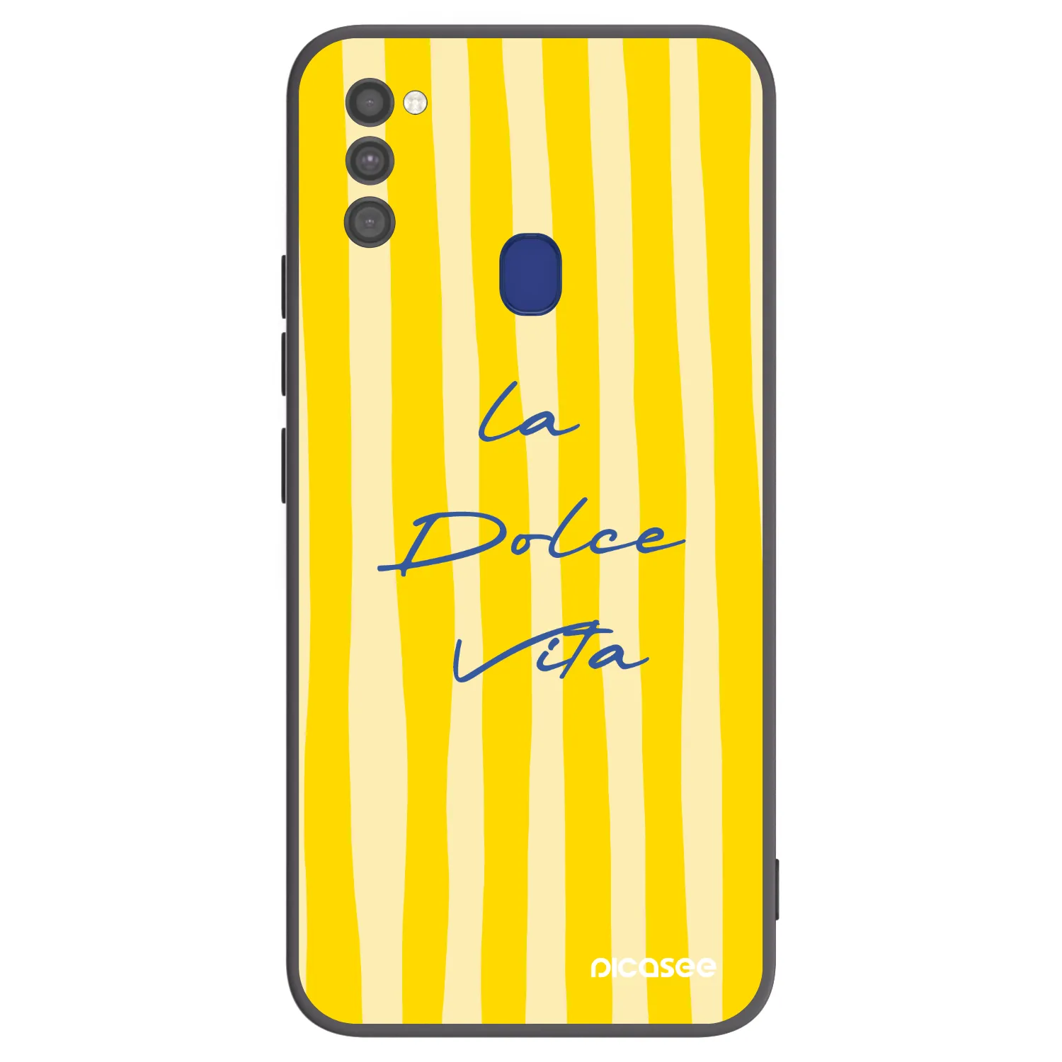 Picasee husă neagră din silicon pentru Samsung Galaxy M21 M215F - Ladolcevita