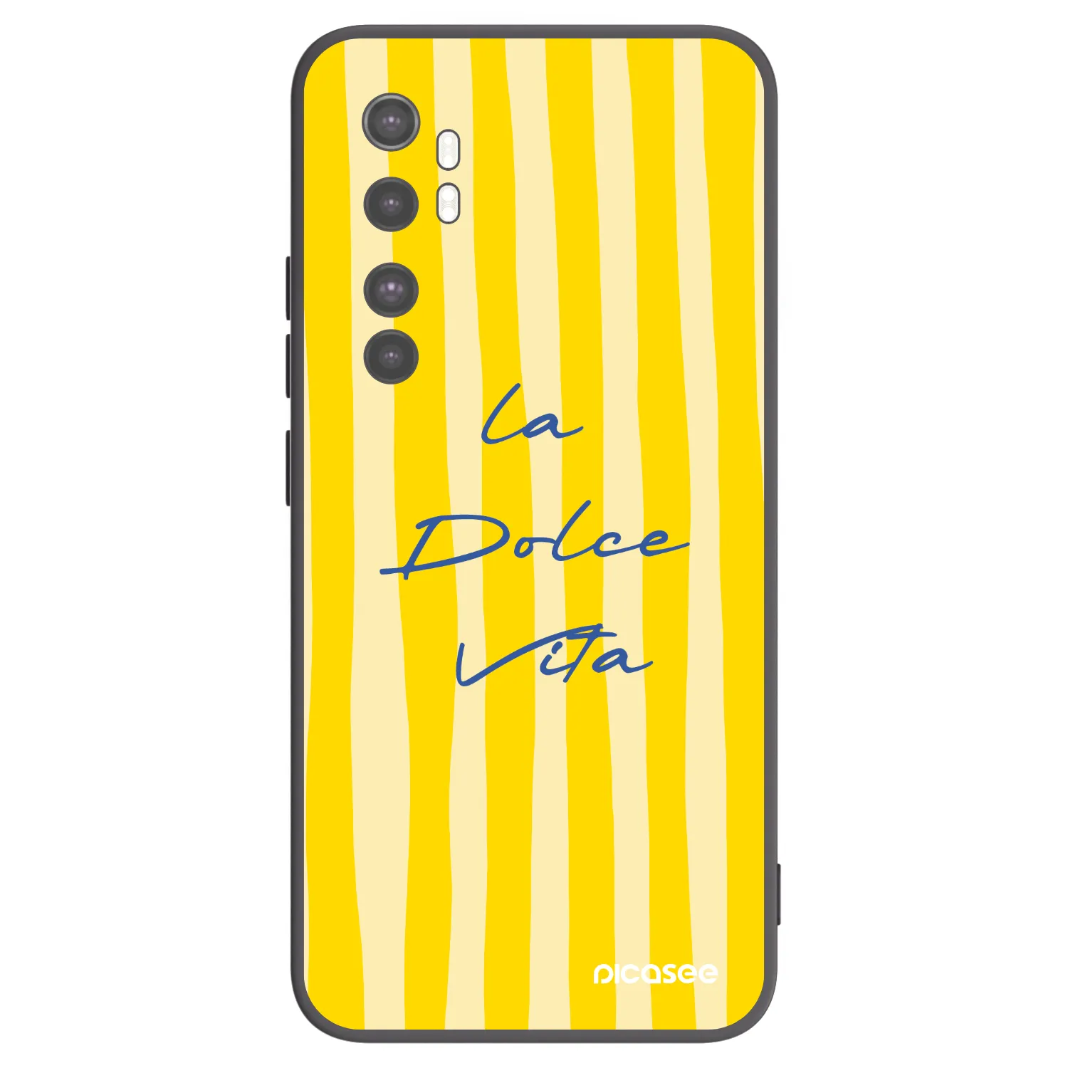 Picasee husă neagră din silicon pentru Xiaomi Mi Note 10 Lite - Ladolcevita