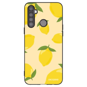 Picasee husă neagră din silicon pentru Realme 6i - Limoncella
