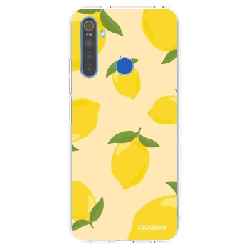 Picasee husă transparentă din silicon pentru Realme 5 - Limoncella
