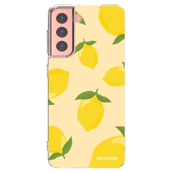 Picasee husă transparentă din silicon pentru Samsung Galaxy S21 5G G991B - Limoncella