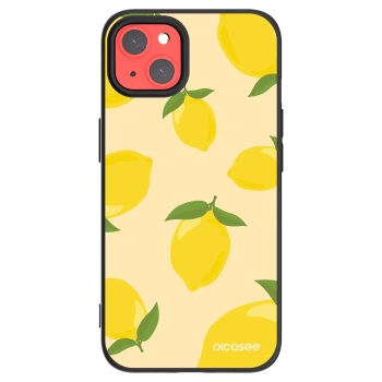 Picasee husă neagră din silicon pentru Apple iPhone 13 - Limoncella