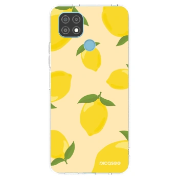 Picasee husă transparentă din silicon pentru Realme C21 - Limoncella