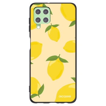 Picasee husă neagră din silicon pentru Samsung Galaxy A22 A225F 4G - Limoncella