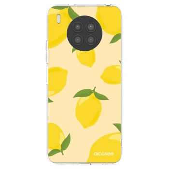Picasee husă transparentă din silicon pentru Huawei Nova 8i - Limoncella