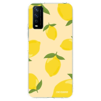 Picasee husă transparentă din silicon pentru Vivo Y11s - Limoncella