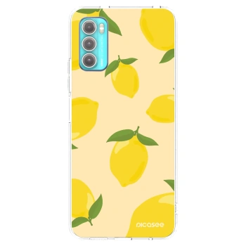 Picasee husă transparentă din silicon pentru Motorola Moto G60 - Limoncella