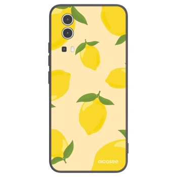 Picasee husă neagră din silicon pentru Vivo Y72 5G - Limoncella