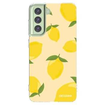 Picasee husă transparentă din silicon pentru Samsung Galaxy S21 FE 5G - Limoncella