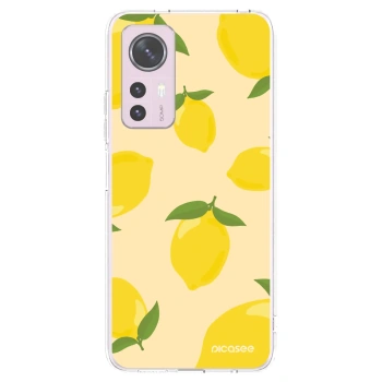 Picasee husă transparentă din silicon pentru Xiaomi 12 - Limoncella