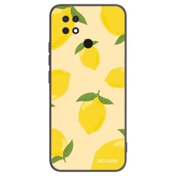Picasee husă neagră din silicon pentru Xiaomi Redmi 10C - Limoncella