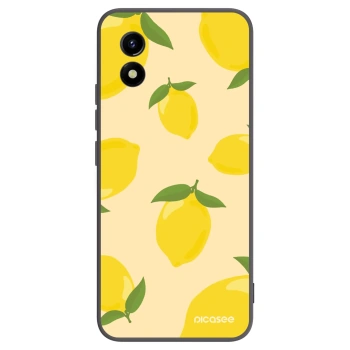 Picasee husă neagră din silicon pentru Vivo Y01 - Limoncella