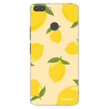 Picasee husă transparentă din silicon pentru Huawei P Smart - Limoncella