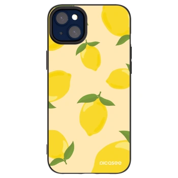 Picasee husă neagră din silicon pentru Apple iPhone 14 Plus - Limoncella