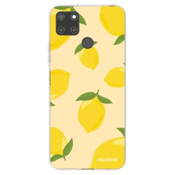 Picasee husă transparentă din silicon pentru Realme C21Y - Limoncella