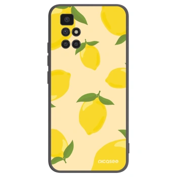Picasee husă neagră din silicon pentru Xiaomi Redmi 10 (2022) - Limoncella