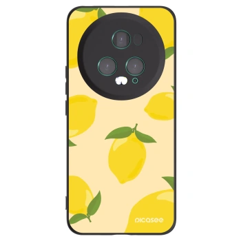 Picasee husă neagră din silicon pentru Honor Magic5 Pro - Limoncella