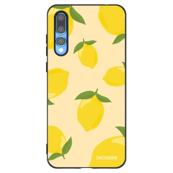 Picasee husă neagră din silicon pentru Huawei P20 Pro - Limoncella