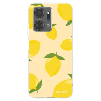 Picasee husă transparentă din silicon pentru Honor X7a - Limoncella