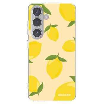 Picasee husă transparentă din silicon pentru Samsung Galaxy S24 S921B 5G - Limoncella