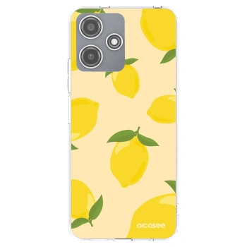 Picasee husă transparentă din silicon pentru Xiaomi Redmi 12 5G - Limoncella