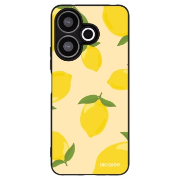 Picasee husă neagră din silicon pentru Xiaomi Redmi 13 4G - Limoncella