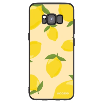 Picasee husă neagră din silicon pentru Samsung Galaxy S8 G950F - Limoncella