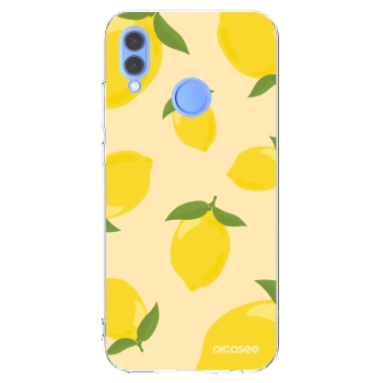 Picasee husă transparentă din silicon pentru Honor 10 Lite - Limoncella