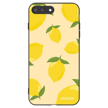 Picasee husă neagră din silicon pentru Apple iPhone 8 Plus - Limoncella
