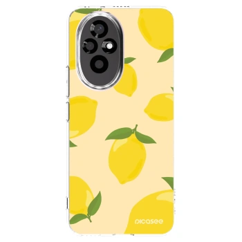 Picasee husă transparentă din silicon pentru Honor 200 5G - Limoncella