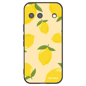 Picasee husă neagră din silicon pentru Google Pixel 9 - Limoncella