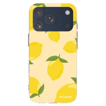 Picasee husă transparentă din silicon pentru Apple iPhone 17 Pro - Limoncella