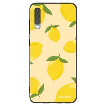Picasee husă neagră din silicon pentru Samsung Galaxy A70 A705F - Limoncella