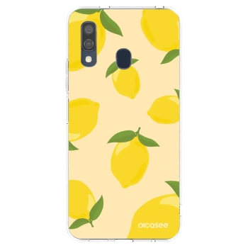 Picasee husă transparentă din silicon pentru Samsung Galaxy A40 A405F - Limoncella