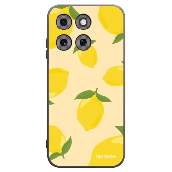 Picasee husă neagră din silicon pentru Motorola Moto G77 - Limoncella