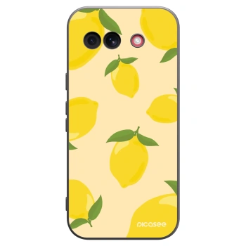 Picasee husă neagră din silicon pentru Google Pixel 10a - Limoncella