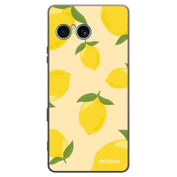 Picasee husă neagră din silicon pentru Sony Xperia 10 VII - Limoncella