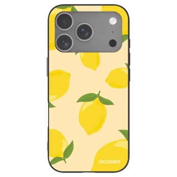 Picasee husă neagră din silicon pentru Apple iPhone 18 Pro - Limoncella