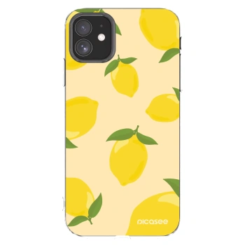 Picasee husă transparentă din silicon pentru Apple iPhone 11 - Limoncella