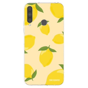 Picasee husă transparentă din silicon pentru Huawei P40 Lite E - Limoncella